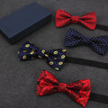 British and Korean Men's Bow Tie Wedding Groomsman Suit Formal Bow Shirt Bowtie