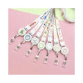 Retractable Rope Easy-to-pull Lanyard Hanging Neck Badge Chest Employee Badge Card Sling Badge