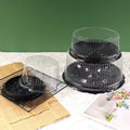 PET Cake Package Disposable Cheese Cake Box Bakery Tools