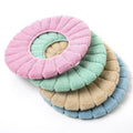 O Type Cotton Linter Knitted Eco-Friendly 30cm Thickened Washable All Seasons Toilet Cover Cartoon Cushion for Household Use