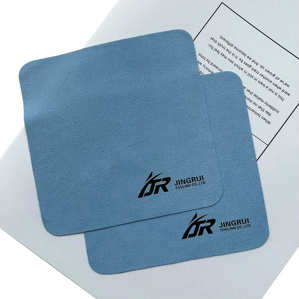 Hot Selling Manufacturer Wholesale Silkscreen Printing Custom logo Glass Polishing Cloths