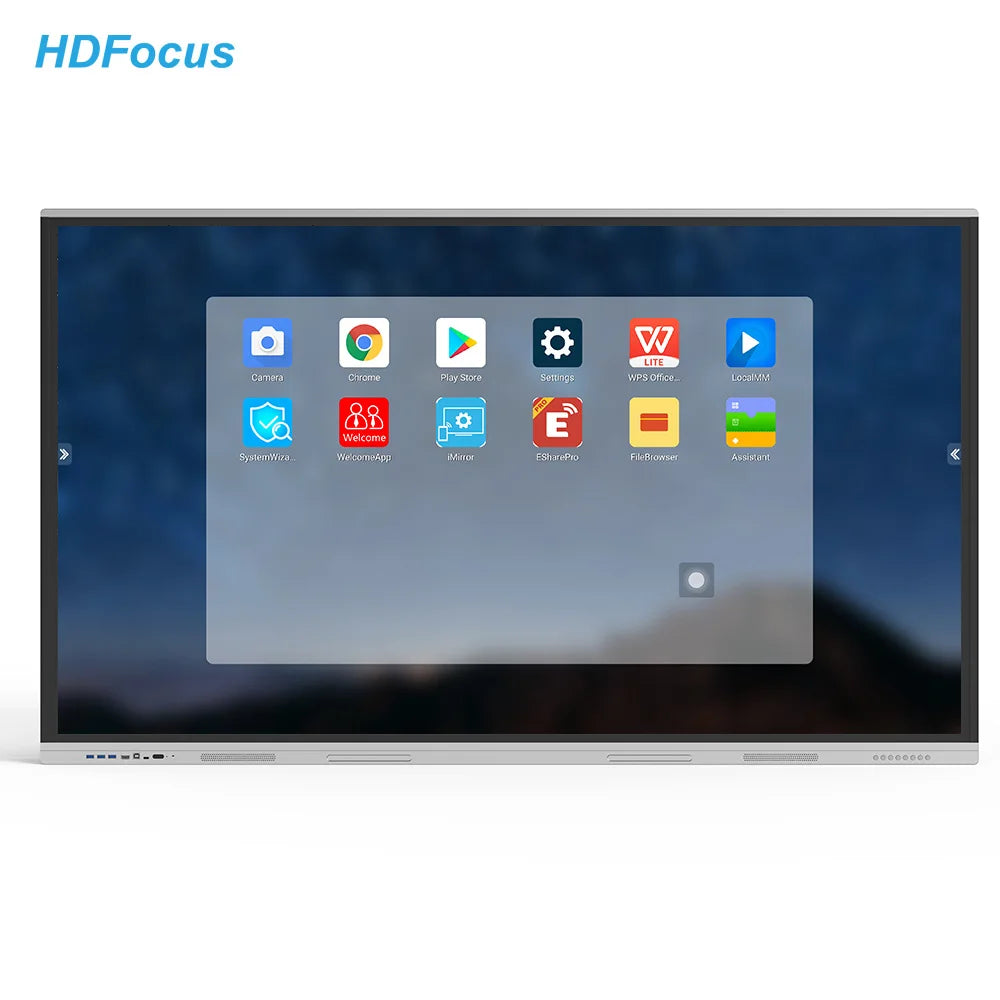 Odm 4K Android Ops 86 Inch Pen Finger Touch Interactive Flat Panel Educational Equipment Interactive Smart Board