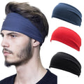 MIO Low MOQ Hairband Sports Running Sweatband Fitness Men Women Head Bands Athletic Headbands Elastic Yoga Hairband