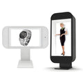 Upgrade Style 21.5 Inch Advertising LCD Display Touch Screen Transparent 3D Hologram Box Holobox With Camera and Mic