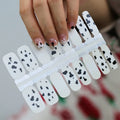 Huizi Custom Nail Polish Strips Waterproof Cute Animal Print Pattern Nail Polish Stickers