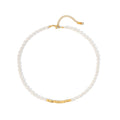 ORDRM Fresh Water Stainless Steel Pearl Necklace for Woman and Girl Gift
