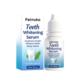 Feimuko Professional Coffee Tea Smoke Stains Removal Deep Cleaning Teeth Whitening Serum 10ml