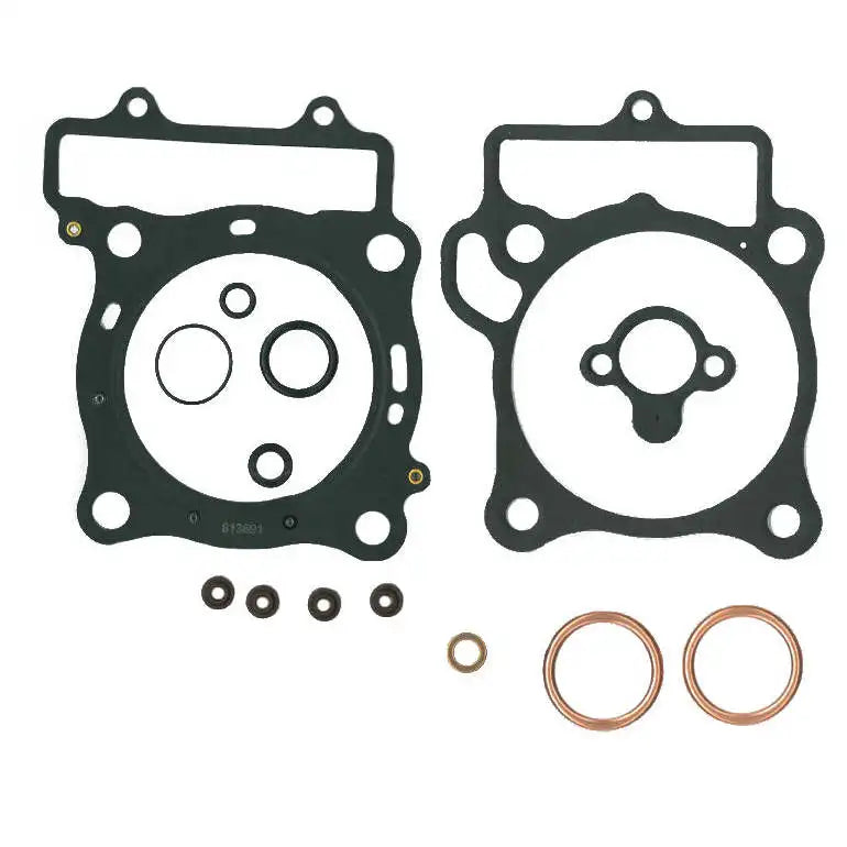 Nrteam for Honda CRF 250 R 18-21 Top Silicone Gasket Flat and Ring Seal Made of FKM NBR Fiber for 18-21 Model