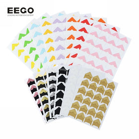 Glossy Self Adhesive Paper Picture Sticker Mounting Photo Corners Sticker for DIY Scrapbook Album Dairy
