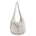 New Style Winter Fall Large Capacity Puffer Crossbody Bag Puffer Tote Shoulder Bag Tote Handbags for Women