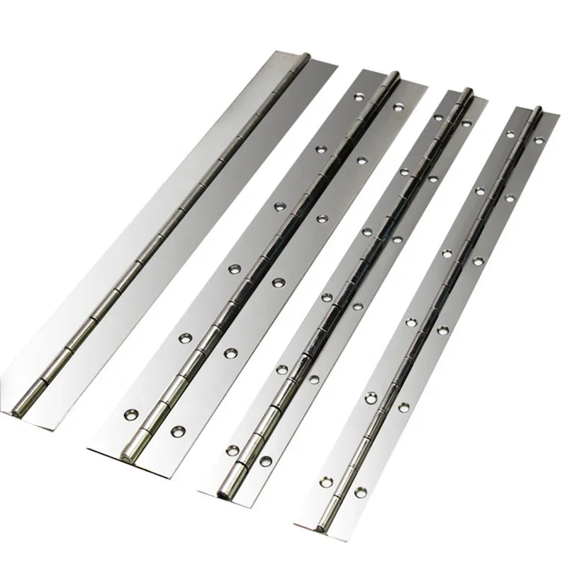 1800x25x1mm 90 or 180 Degree Stop Wooden Box Hinge Long Piano Hinge