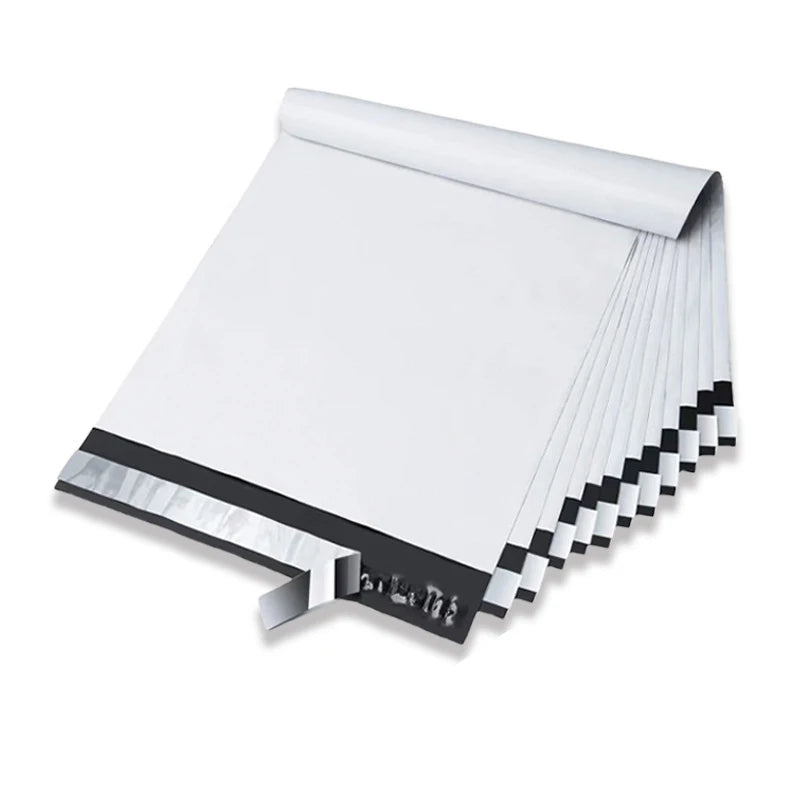 Eco-Friendly Plastic Poly Mailer Customized Size Logo Printing Biodegradable Shipping Mail Postage Mailing Courier Bags Recycle