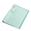 Project Folder with Clear Plastic Sleeves Poly Pocket Portfolio Folio A4 20 Pocket 40 Views Presentation Display Book