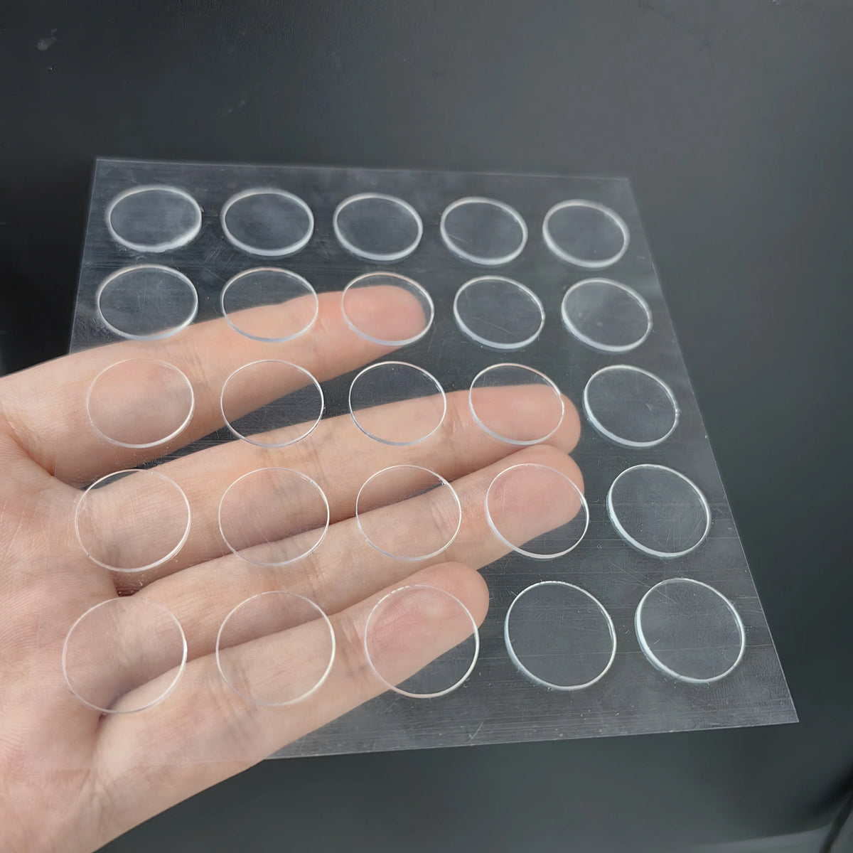 Multipurpose Gel Pad Nano Tape Sticker Circle Adhesive Double Sided Tape 15mm 25mm