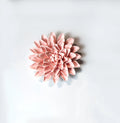 Wholesale Pink Decorative Handmade Floral Ceramic Wall Decor for Wedding Thanksgiving & New Year