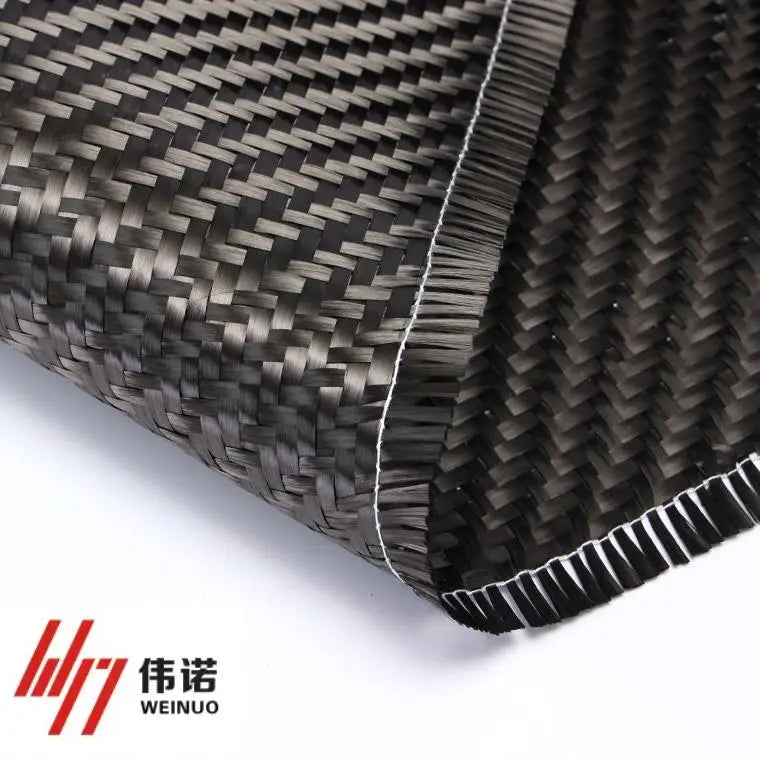 Carbon Fiber Woven Fabric 12k 400g T300 Plain Twill Carbon Fiber Cloth Fibra De Carbono Fibra Di Carbonio for Sports Shoes