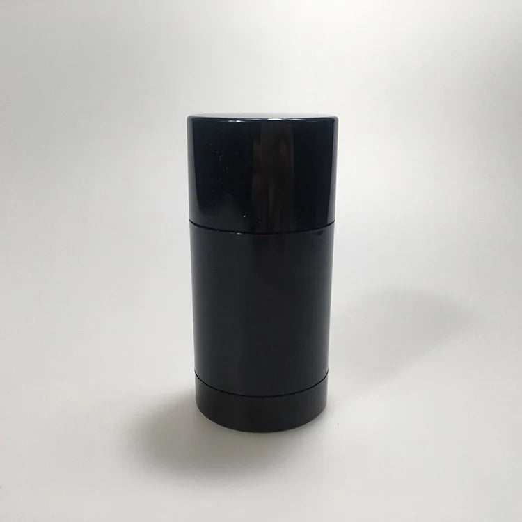 75ml Black Roll on Twist up Plastic Deodorant Tube BottleCosmetic Deodorant Stick Container