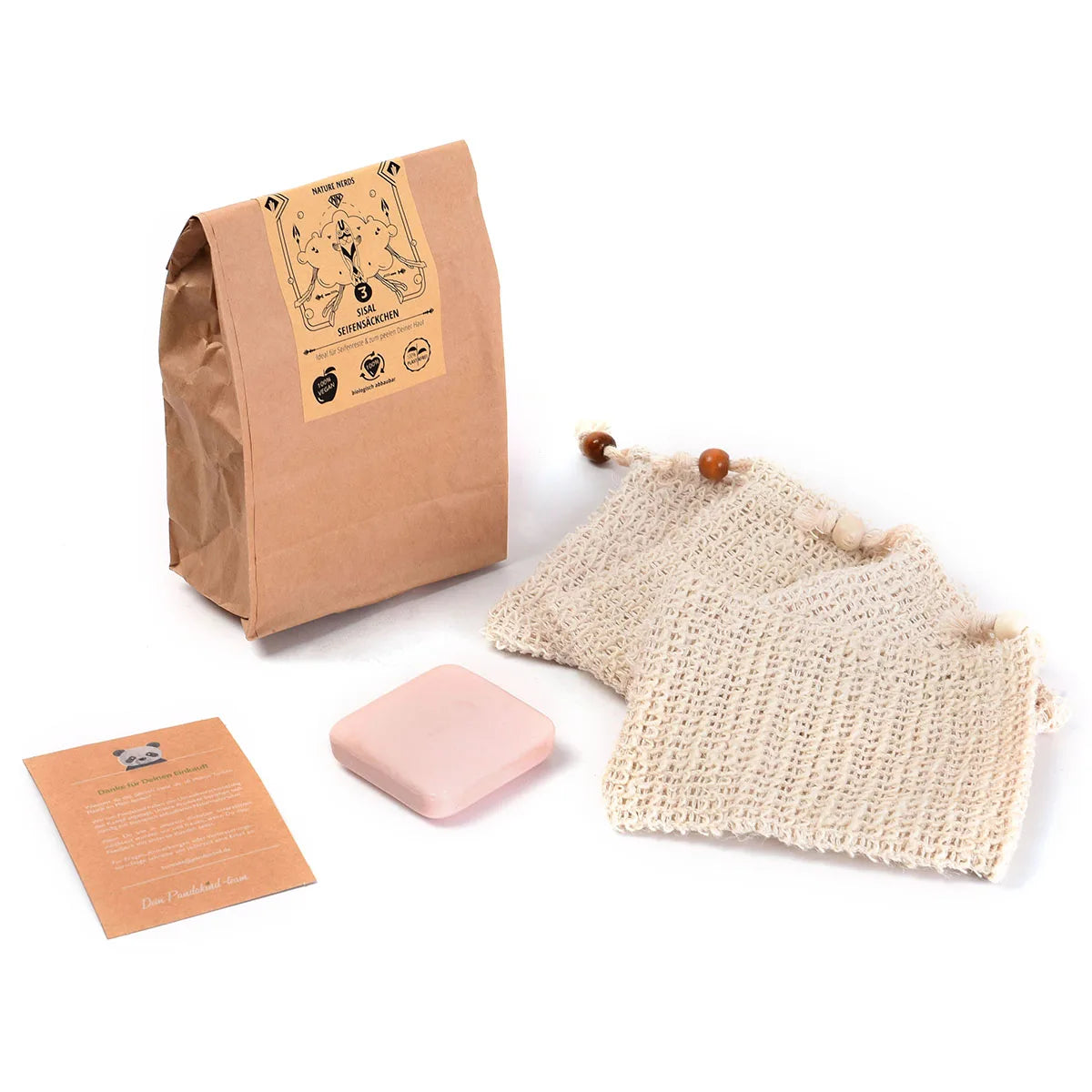 Wholesale Customized Size Sisal Soap Bag Free Sample Available Soap Sever Bag