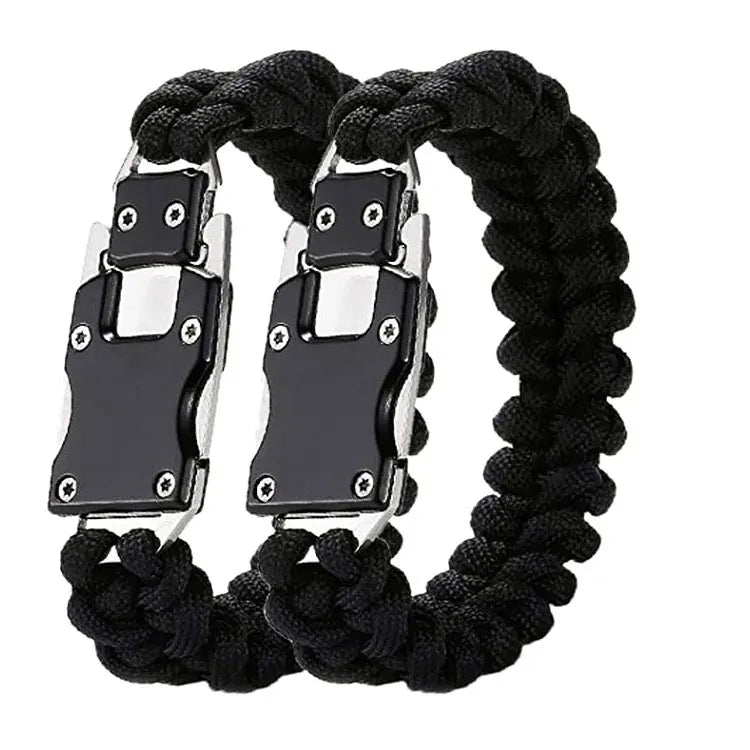 KongBo Outdoor Survival Bracelet With Parachute Fashion Gadgets Para Cord for Camping & Hiking