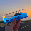 Acrylic Cruise Ship Hits Iceberg Decoration That Never Sinks Liquid Wave Paperweight Desk Toy Car Desktop Ornaments