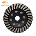 5 Inch 125mm Hot Press Diamond Turbo Grinding Wheels for Stone Concrete