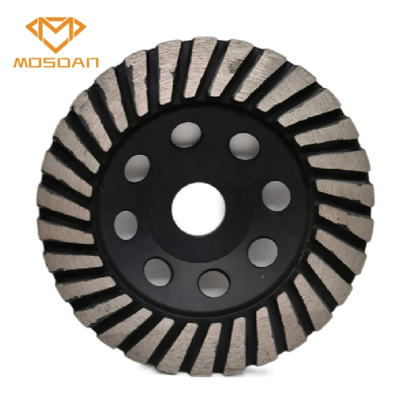 5 Inch 125mm Hot Press Diamond Turbo Grinding Wheels for Stone Concrete