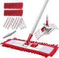 Professional Microfiber Floor Mop - Flat Mop for Hardwood Tiles Laminate Vinyl with 2 Refills Extendable Handle