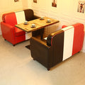 Durable Furniture Restaurant Furniture Cafe Restaurant Chairs and Table Set New Products Restaurant Design Cafe Sofa