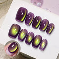 BORN PRETTY High Quality New Trending Grape Purple Magnetic Gel Polish HEMA Free TPO Free Very Good Cat Eye Jade Nail Vernis Gel