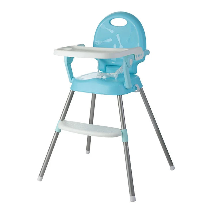 Folding and Portable Children's Baby Dining Chair Learning to Sit Back
