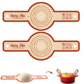 0.7mm Thick Silicone Bread Sling for Dutch Oven Oval Non Stick Baking Mat for Sourdough Heat Resistant 480Â°F BPA Free