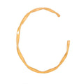 Customized New Simple Stainless Steel Gold-Plated Open Bracelet Personality Elegant Charm Bangle Fashion Women's Jewelry