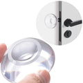 2025 New Arrivals Modern Clear Silicone Door Stop Mini Doorstopper Durable Floor Mount for Safety Protection