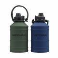 2.2L Single-Layer Stainless Steel Travel Water Bottle for Adults Direct Drinking Gym & Camping Use Boiling Water Applicable MegaBDM