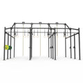 Commercial Gym Heavy Duty Power Squat Rack Training Station Multi-Function Freestanding Fitness Rig Competition Carbon Steel