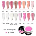 No Bubbles Hard Gel Builder Nail Extensions Poly Nail Gel Construction Jelly Hard Gel Nail Builder