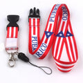 Promotional Custom Printed Neck Polyester Lanyard with logo Free Sample