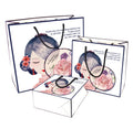 Factory Spot beautiful woman pattern gift Bag Reuse environmental protection gift handbag