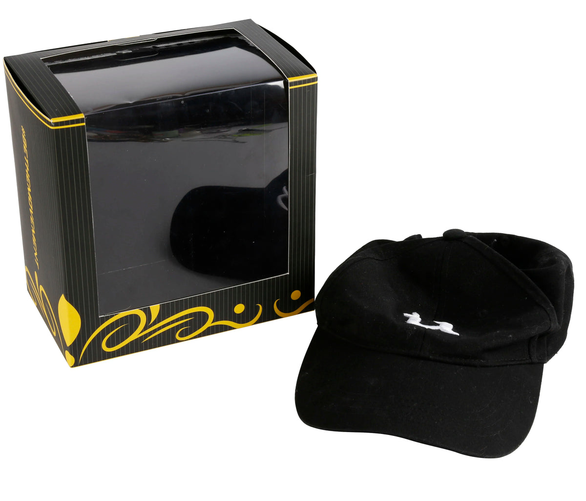 Custom Recycled Pvc Window Paper Packaging Box Baseball Cap Box Hat Packaging Boxes Custom logo