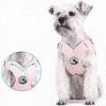 Personalized X-Shape Macaron Chest Strap New Design Reflective Vest Harness with Travel Traction Rope for Pets