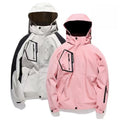Women's 3 in 1 Fleece Warm Ski Waterproof Jacket Customized Windproof Hiking Clothing Winter Windbreaker Jacket Women