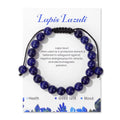 European American Vintage 8mm Healing Crystal Quartz Beaded Bracelet for Men Natural Woven Adjustable Hot Sale by Manufacturer