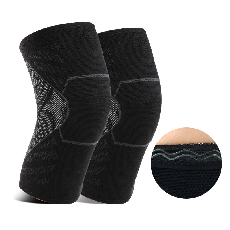 SHIWEI-2104#Wholesale Nylon Knee Protector Breathable Knee Sleeves Support Leg Sleeve Brace