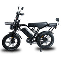 VOMO X80PRO 48V Lithium Battery Electric Bike 20-Inch Steel Frame 7-Speed Fat Tire Hydraulic Disc Brakes