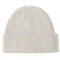 Customizable 3D Embroidered Designer Acrylic Beige Beanie Hat Free Size Slouchy Winter Knitted Ribbed Unisex Dobby MegaBDM