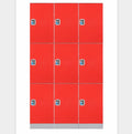 Smart ABS Plastic Locker Keyless Design Gym Bag Storage Locker for Staff Rust-Resistant Unit