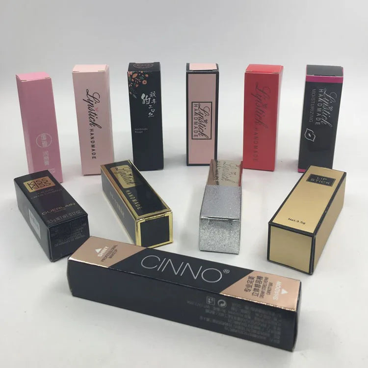 Custom Logo Printing Embossing Recyclable Art Paper Cosmetic Essential Oil Bottle Nail Polish Oil Folding Packaging Box