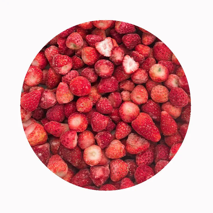 XMSD IQF Frozen Strawberries in Bulk Economically Priced with Water Preservation Process