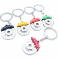 Custom Logo Zinc Alloy UV Printing Carabiner Keychains Cute Anime Fashion Design Light Weight