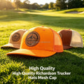 Wholesale Custom Camouflage Hunting Hat Embroidery Leather Patch 6 Panel Sport Cap Breathable Mesh Snapback Trucker Hats Outdoor